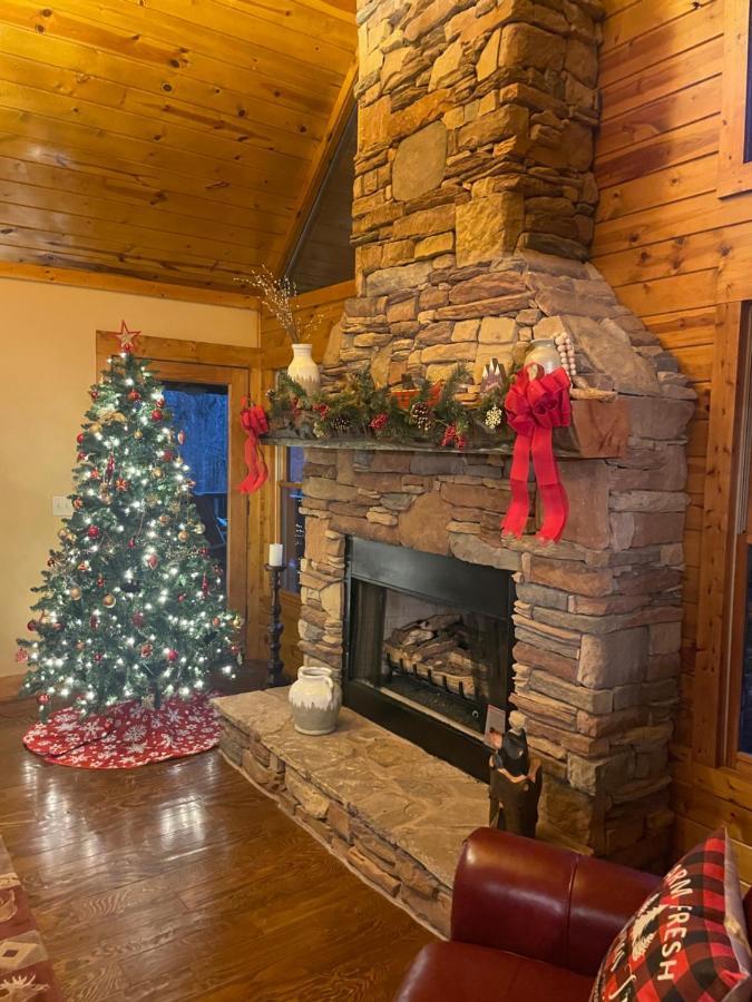 Cozy Creekfront Family Cabin-Pet Friendly -Gamerm-Hot Tub هياواسي المظهر الخارجي الصورة