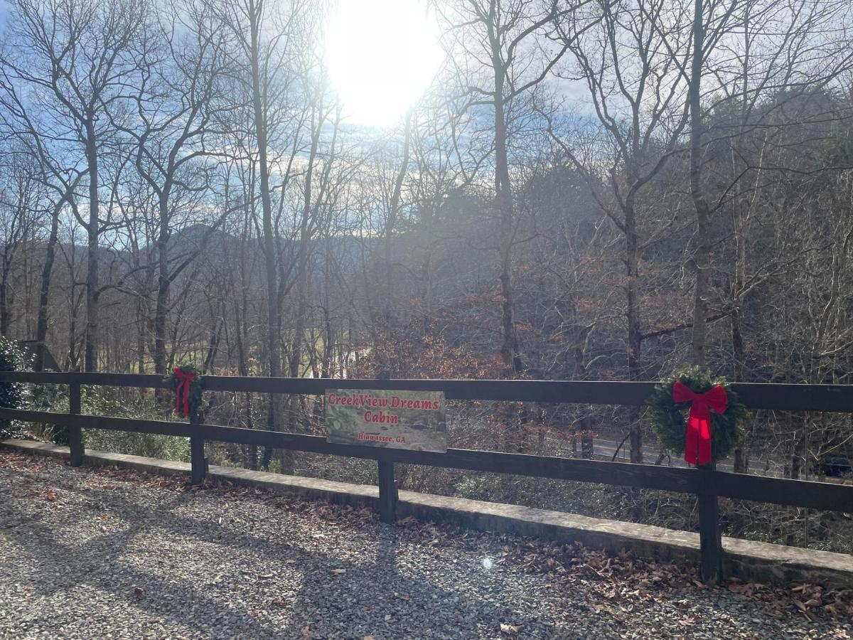 Cozy Creekfront Family Cabin-Pet Friendly -Gamerm-Hot Tub هياواسي المظهر الخارجي الصورة