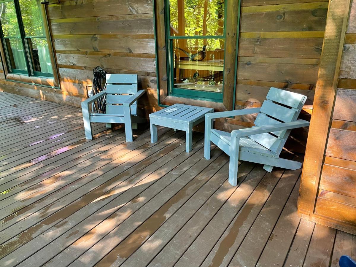 Cozy Creekfront Family Cabin-Pet Friendly -Gamerm-Hot Tub هياواسي المظهر الخارجي الصورة