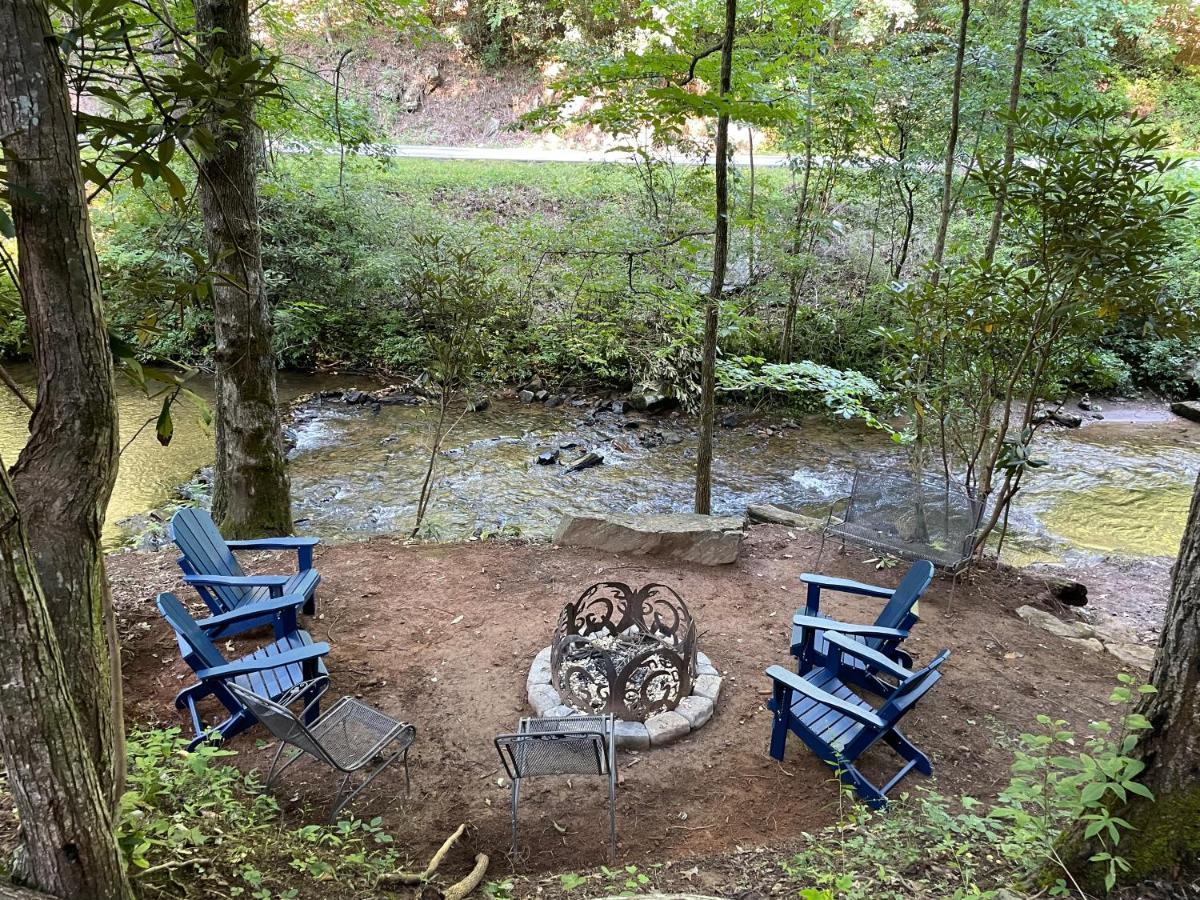 Cozy Creekfront Family Cabin-Pet Friendly -Gamerm-Hot Tub هياواسي المظهر الخارجي الصورة
